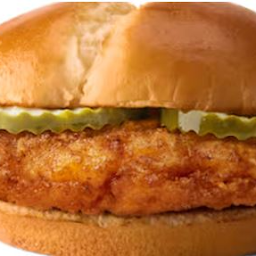 Chicken with Sauce Sandwich