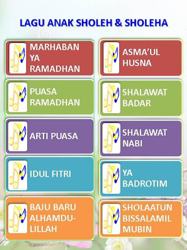 lagu ramadhan sholawat anak