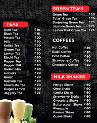 Tea World menu 1