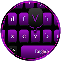 Téléchargement d'appli Modern Stylish Purple Black Fusion Keyboa Installaller Dernier APK téléchargeur