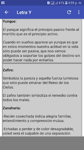 Significado de los Sueños