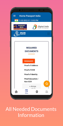 Passport India App