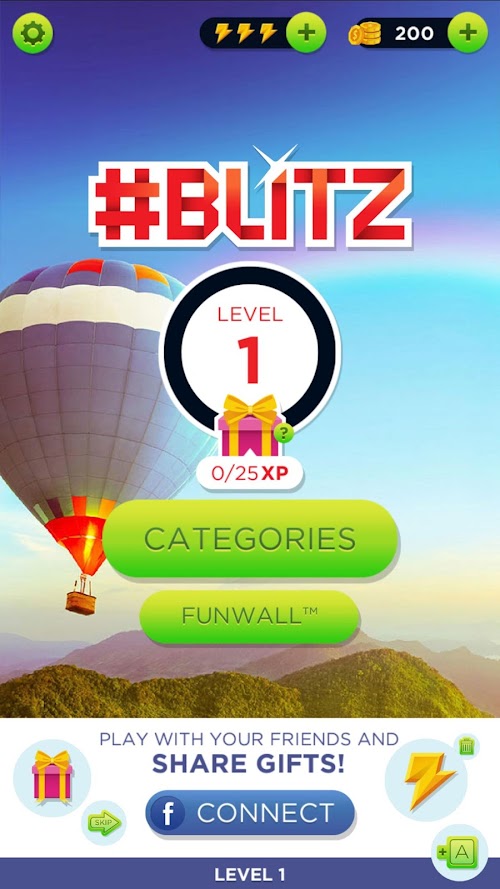 Android application Hashtag #Blitz Photo Quiz Game screenshort
