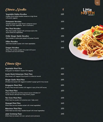 Little North menu 