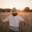 Girl in the field