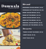 Dumwala menu 1