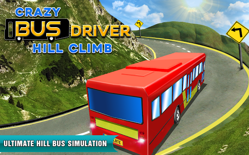 Crazy Bus Driver: Hill Climb