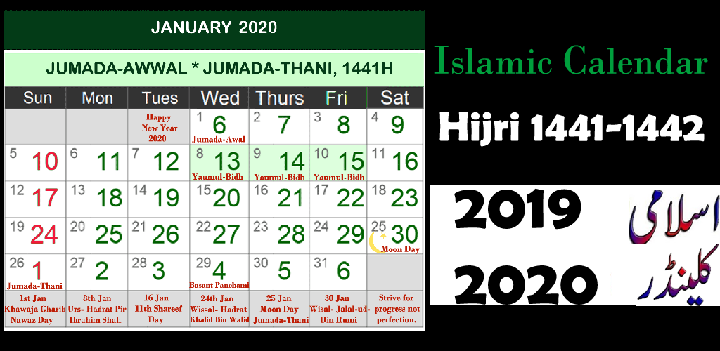 Rabi ul awal 2020 date