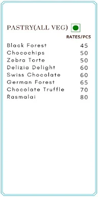 Lucibello's The Cake Shop menu 2