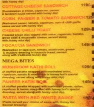 Honey Hut menu 4