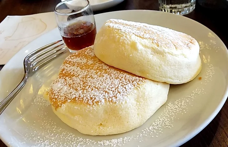 「パンケーキ美味しかった」のメインビジュアル