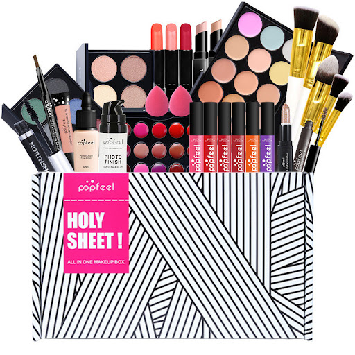 Title 1, Beginner Makeup Cosmetics Set includes Conceale...