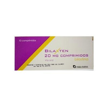 Bilaxten Bilastina 20 mg Faes Farma Caja x 10 Comprimidos  