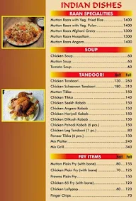 New Cafe Sahar Family Restaurant menu 1