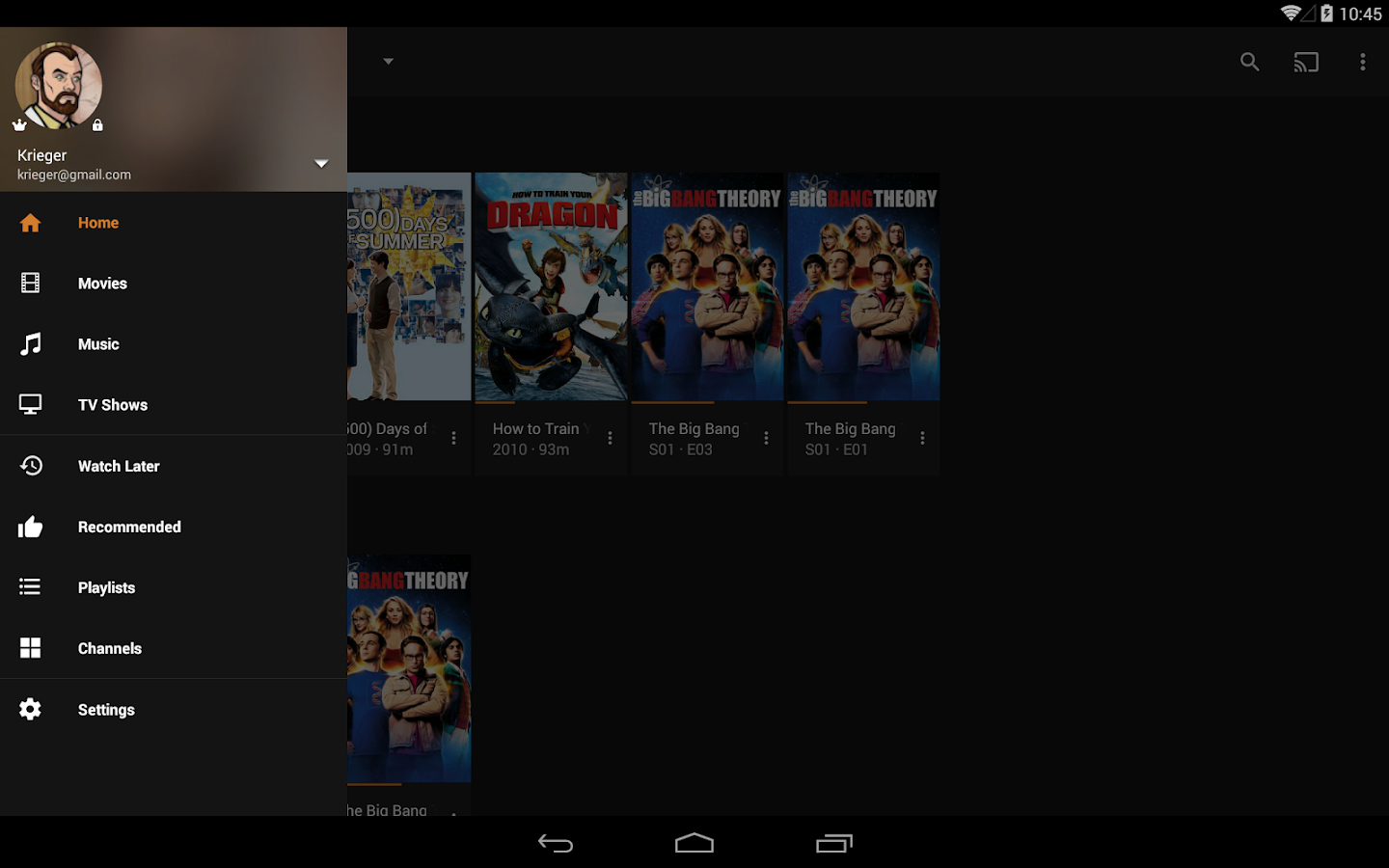 Plex for Android - screenshot