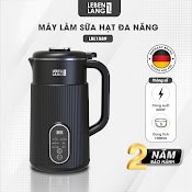 Máy Làm Sữa Hạt Đa Năng Lebenlang Lbl1589, Làm Sữa Nhanh Trong 25 Phút, Công Suất 600W, Dung Tích 1L, Bảo Hành 2 Năm - Hàng Chính Hãng