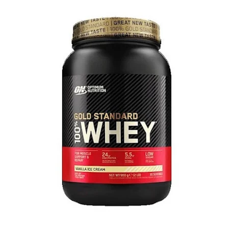 100% Whey Gold Standard, 900g - Vanilla Ice Cream