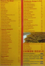 Cafe Bollywood menu 3