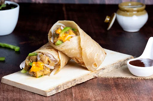 Chilli Paneer Wheat Roll