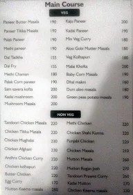 Spice Trail menu 2