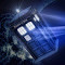 Immagine del logo dell'elemento per Doctor Who. The Tardis