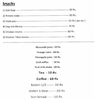 Swig N Bite Cafe menu 2