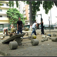 Palestra popolare all'aperto di 