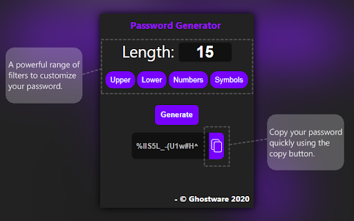 Strong Password Generator