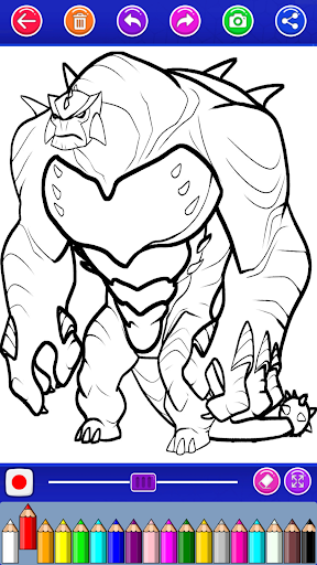 Bean coloring ultimate aliens game