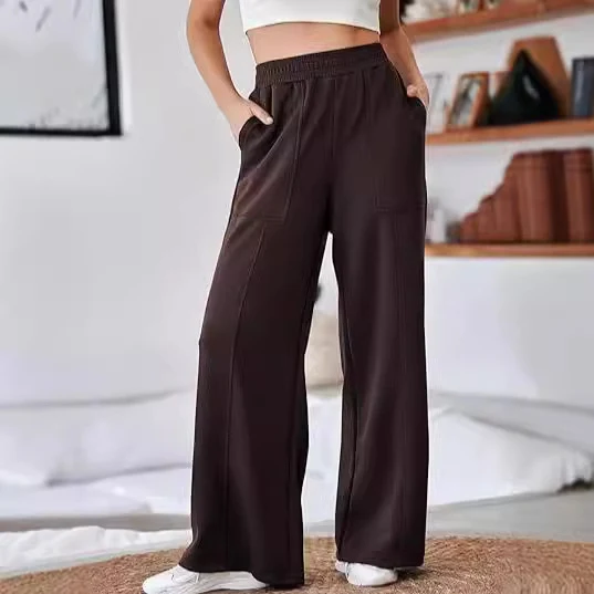 Kadın Yüksek Bel Bol Paça Pantolon. Rahat ve şık geniş paçalı pantolon. Günlük kullanım ve özel günler için mükemmel bir seçim. Tarzınızı tamamlayacak ideal pantolon.