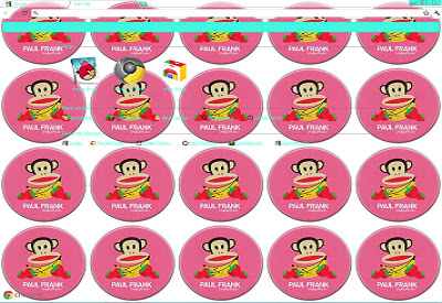 Paul Frank theme chrome extension