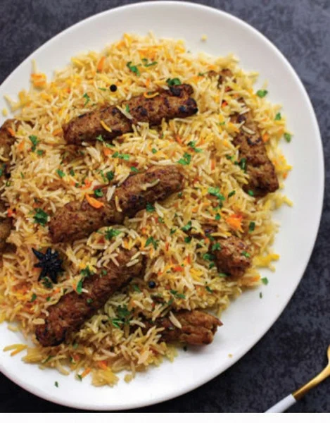 Mutton Seekh Biryani [4 Person]