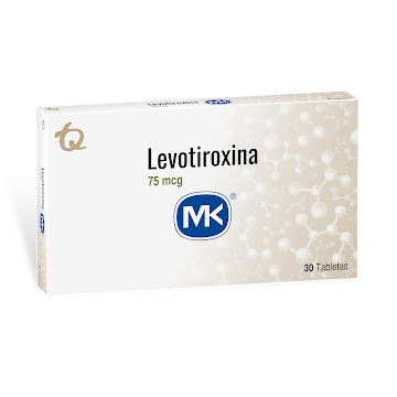 Levotiroxina MK 75 mcg Caja x 30 Tabletas  