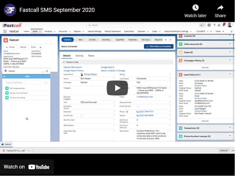 SMS software tools - Fastcall SMS services