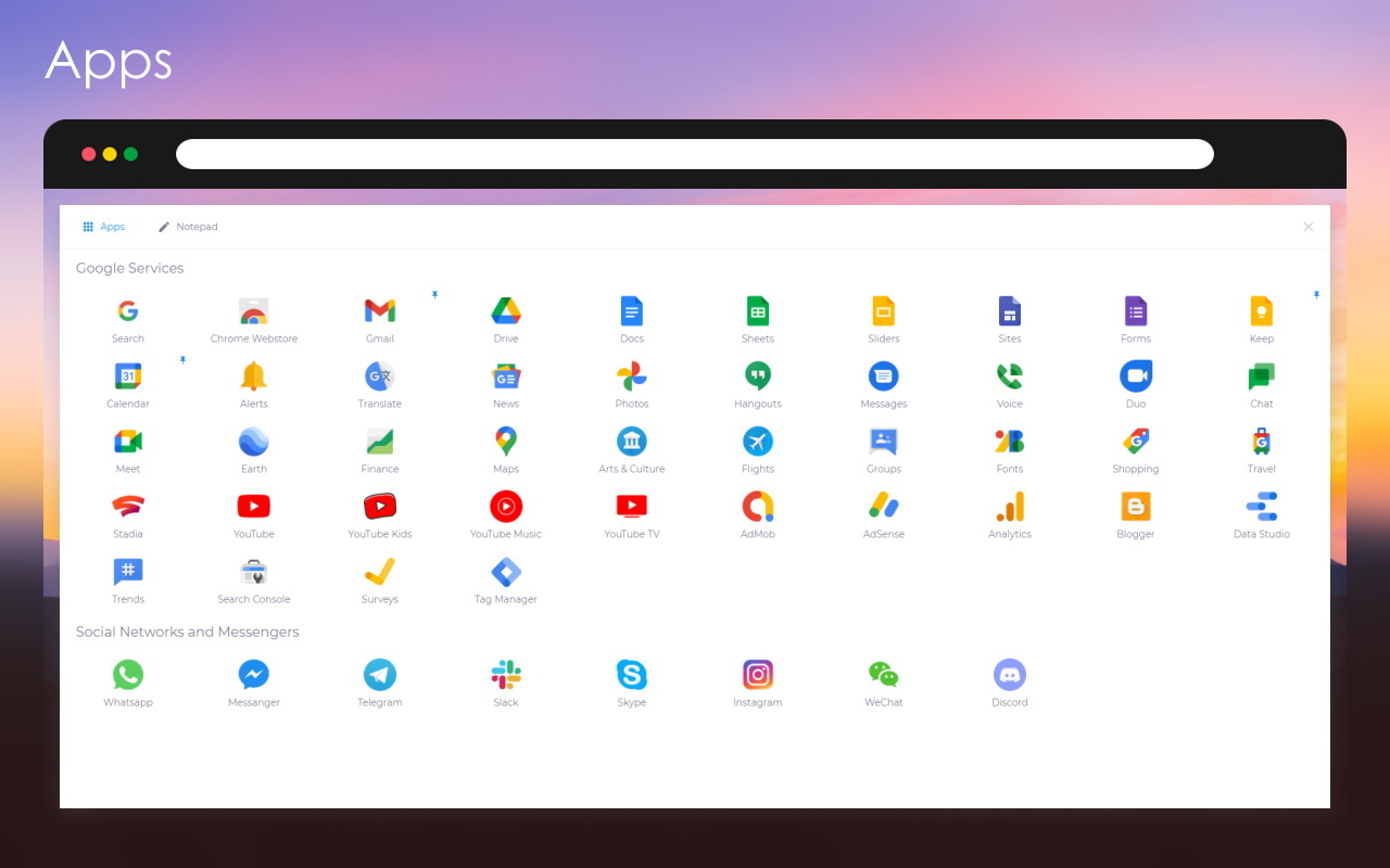 Mirage New Tab Preview image 2