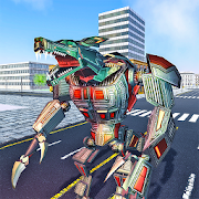 Robot Wolf Attack 3D  Icon