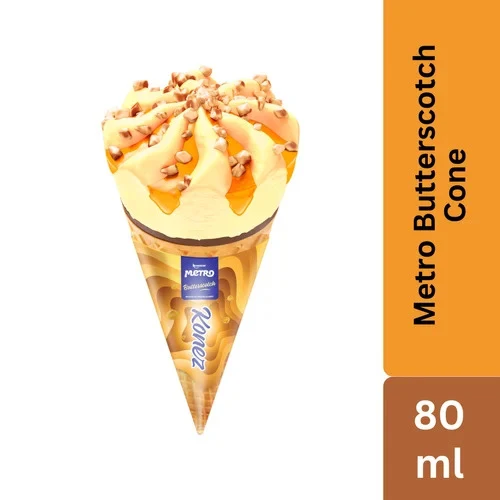 BUTTERSCOTCH CONE (Serving 110 Ml )