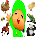 Animal sounds for kids icon