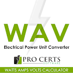 Cover Image of Download Watts Amps Volts Calculator 3.6 APK