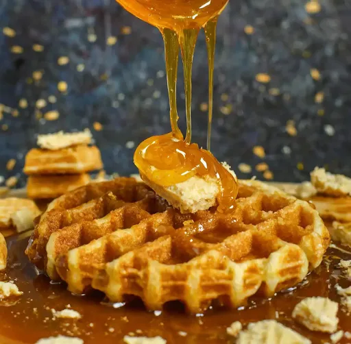 Caramel Lotus Biscoff Cookies Waffle