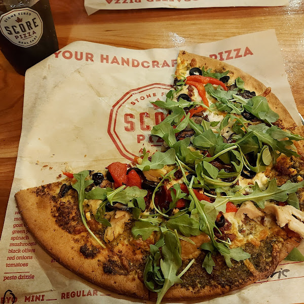 Gluten-Free Pizza at Score Pizza