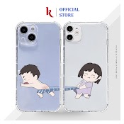 Ốp Lưng Iphone Đôi Teen Xin Quần Chống Sốc Trong Suốt Case 14Plus 14 Pro Max 13 12 Promax 11 Mini 6 6S 7 8 Plus X Xr Xs