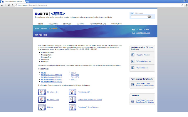 B2BITS FIX 5.0 SP2 FIXopaedia Search