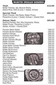 Ganesha Sweets and Restaurant menu 7