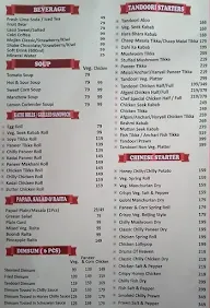 Wraps Cafe menu 1