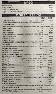 Shreya Food Court menu 3