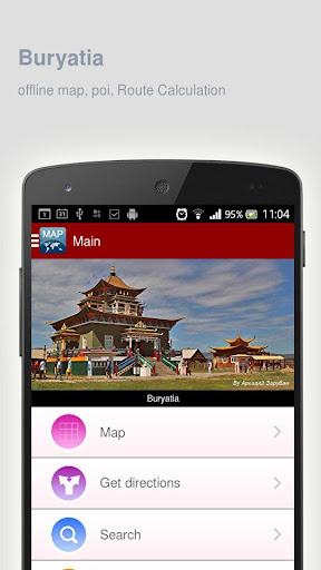 Buryatia Map offline