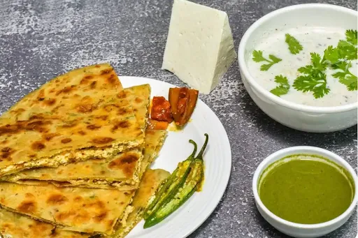 Desi Ghee Paneer Paratha