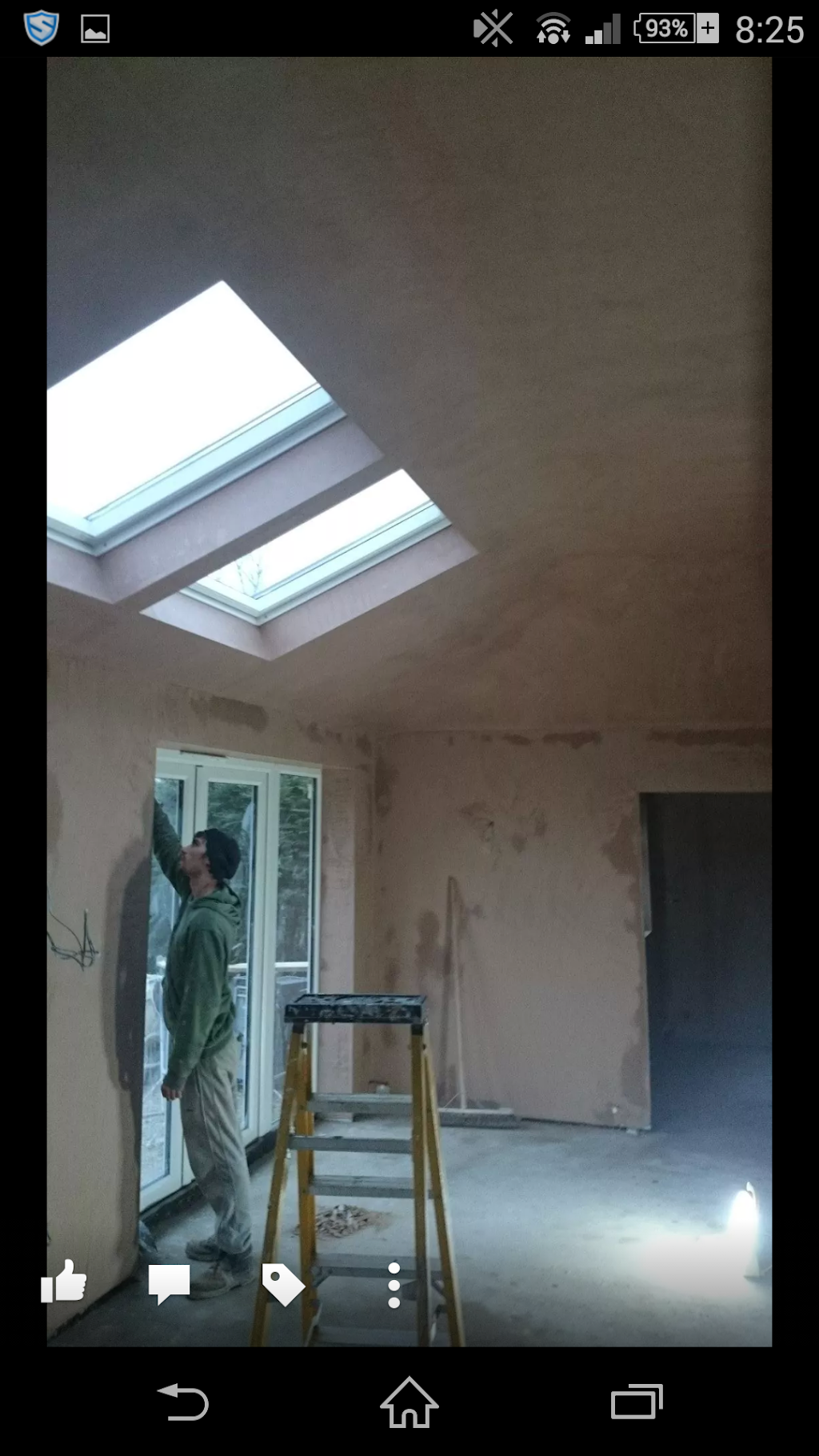 Album cover: curved featured ceiling in chobham 