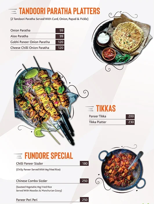 Quick Meal By Fundore menu 